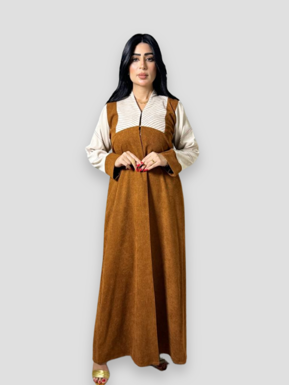 2 color abaya