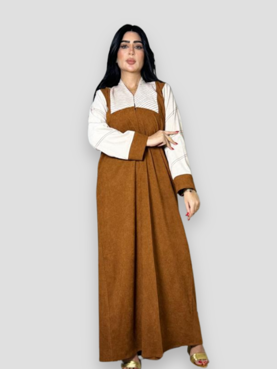 2 color abaya