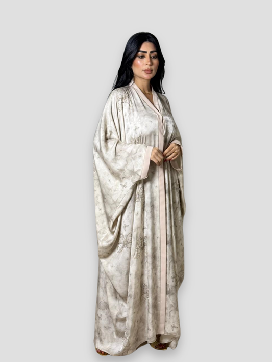 Print cloth abaya
