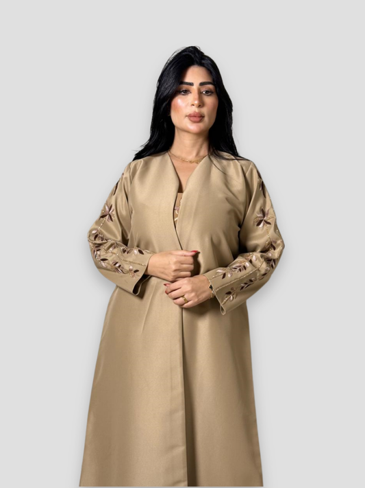 Hand work abaya